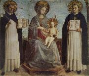 Madonna and Child with St Dominic and St Thomas of Aquinas Fra Beato
